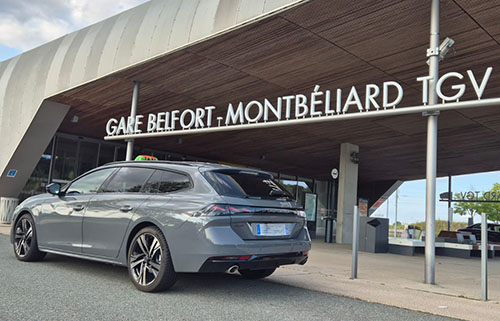 Taxidulion taxi transfert gare aéroport Belfort